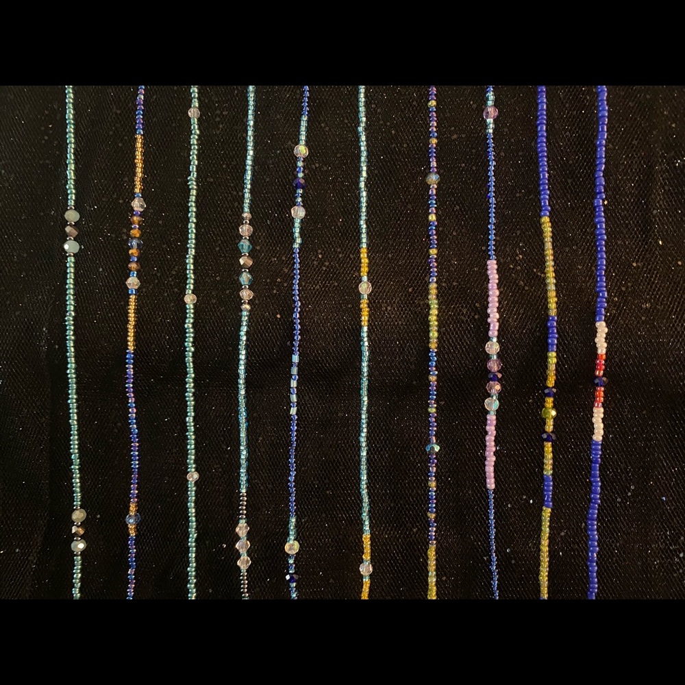 Waist beads custom colors by request 😍
